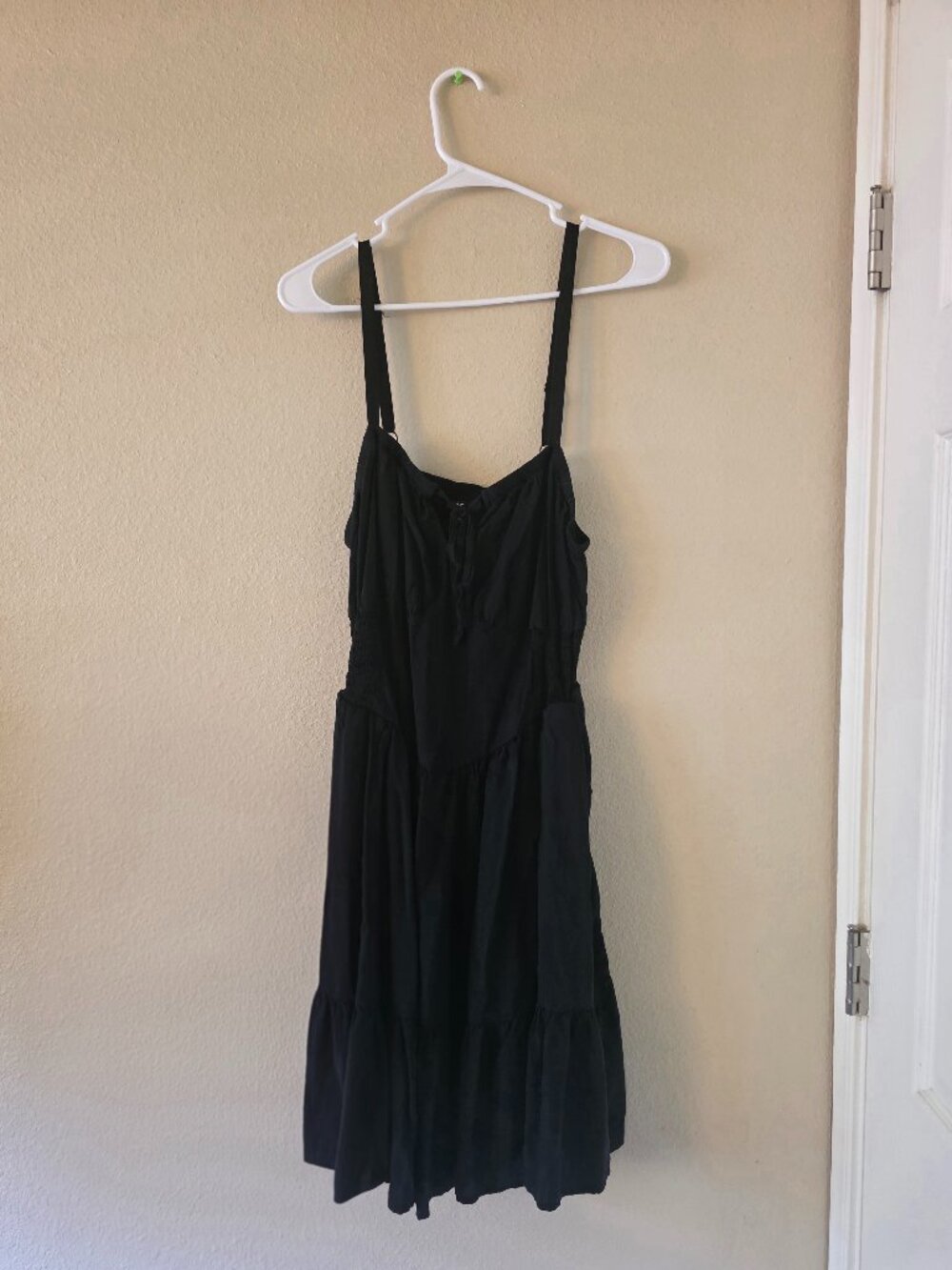 Torrid Size 1X Black Corset Mini Dress